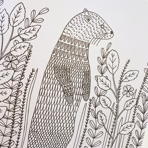 Scandia mindfulness colouring