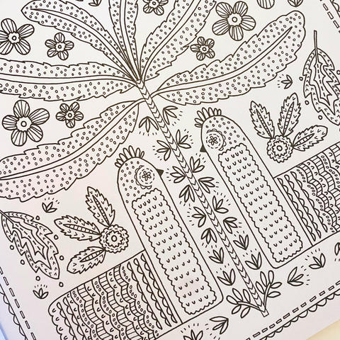 Scandia mindfulness colouring