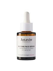 Restoring bakuchiol red face serum with microalgae from Sweden's latest skincare revolutionary brand, Astaxin