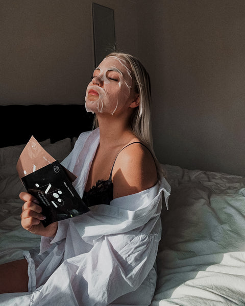 Blanc Stockholm sheet mask created with Korean skincare experts for this Swedish skincare brand