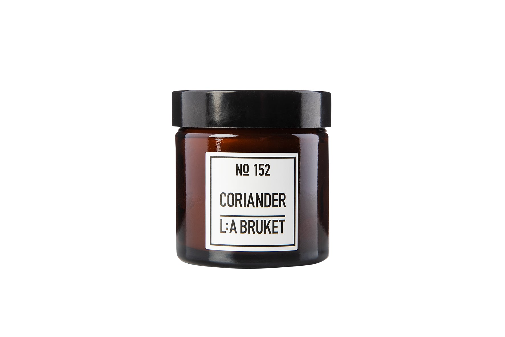L:A Bruket Scented travel candle Coriander – Bare Nordic Beauty