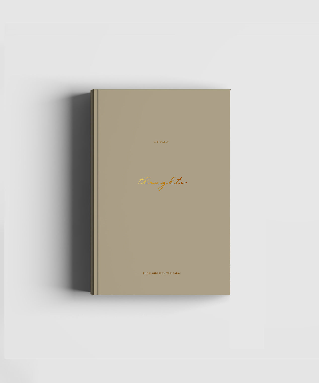 Cozy Publishing My Daily Thoughts journal – Bare Nordic Beauty