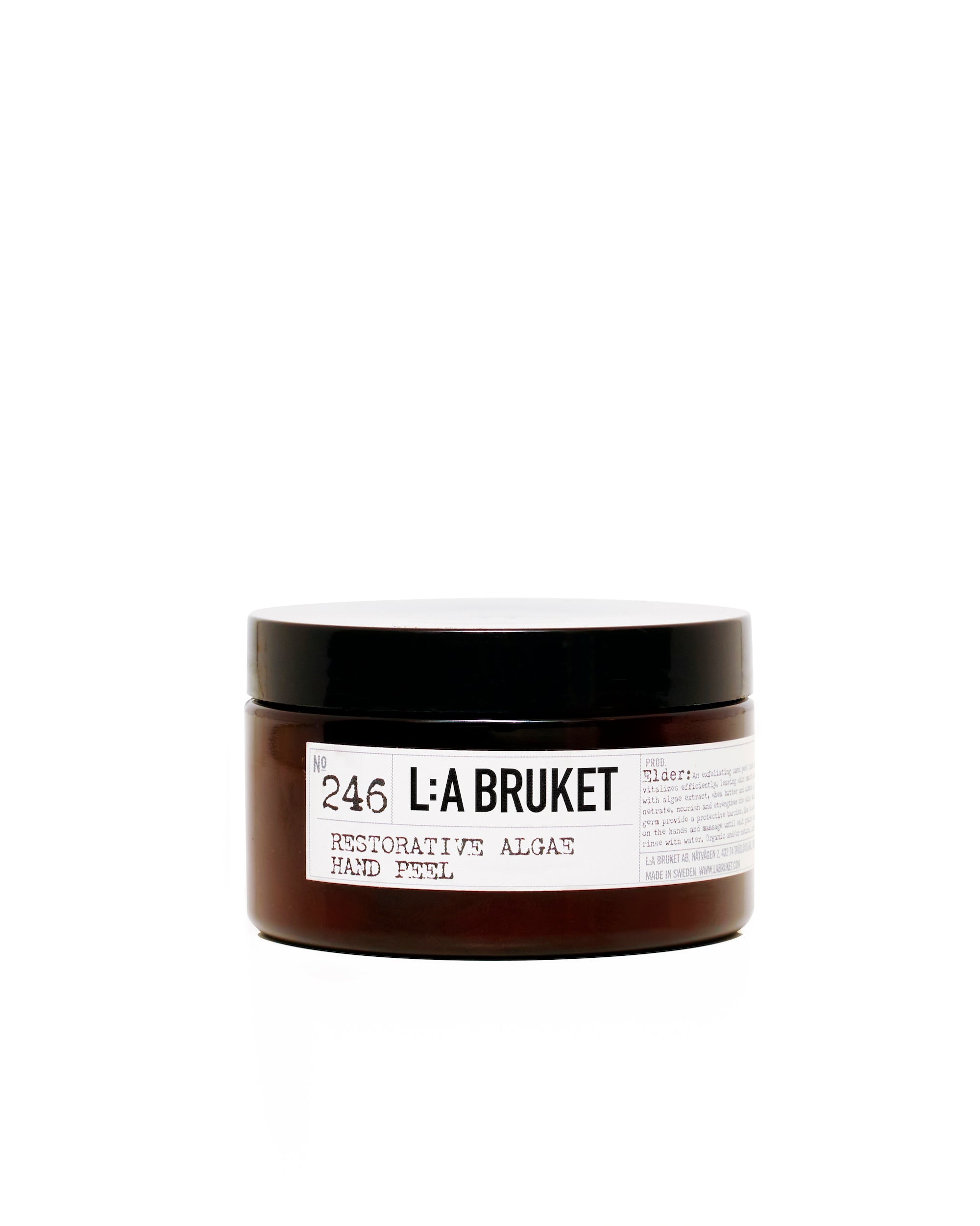 All natural, organic and vegan hand care of sea salt, algae & elderflower from the best of Sweden's coastal beauty brand, L:A Bruket