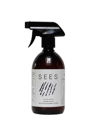 The biodegradeable plastic bottle and product of SEES Sauna Wash, in a versatile spray bottle to easily hygienically clean the sauna, is toxins free whilst leaving behind a wonderful natural scent of lemon & eucalyptus.