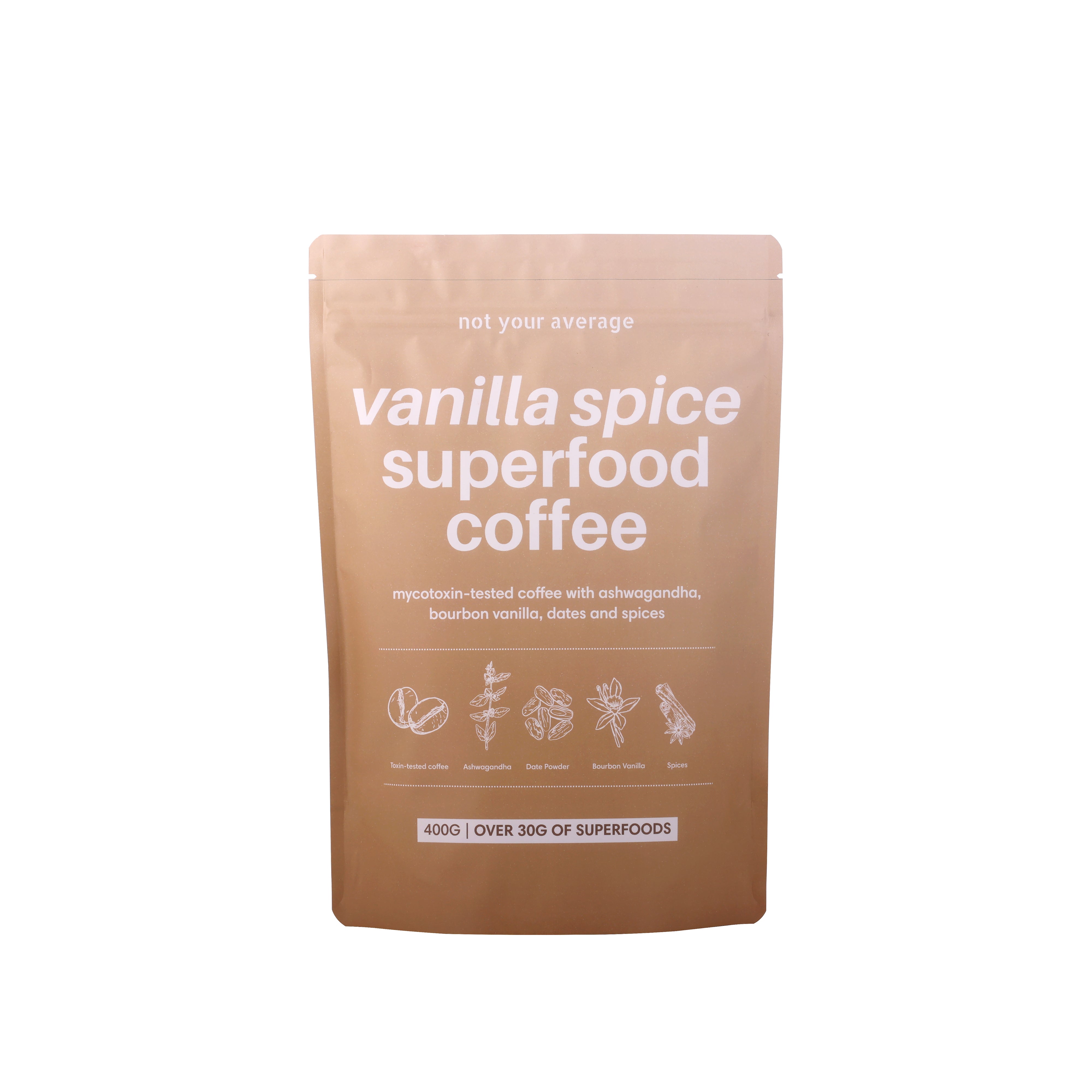 Vanilla Spice superfood kaffe