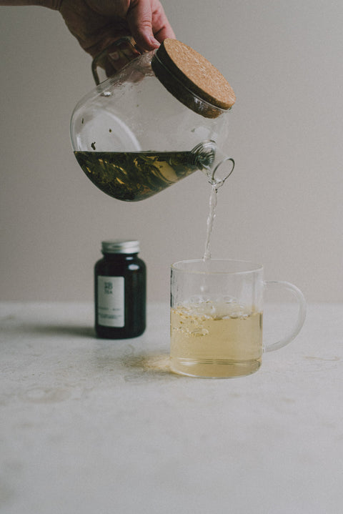 Organic natural tea blend