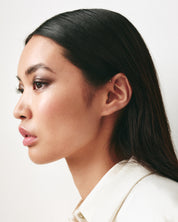 Easy smokey eye with black brown tones of cream eye colour in shade Jardin for all skin tones, from Swedish cult make up brand Manasi7