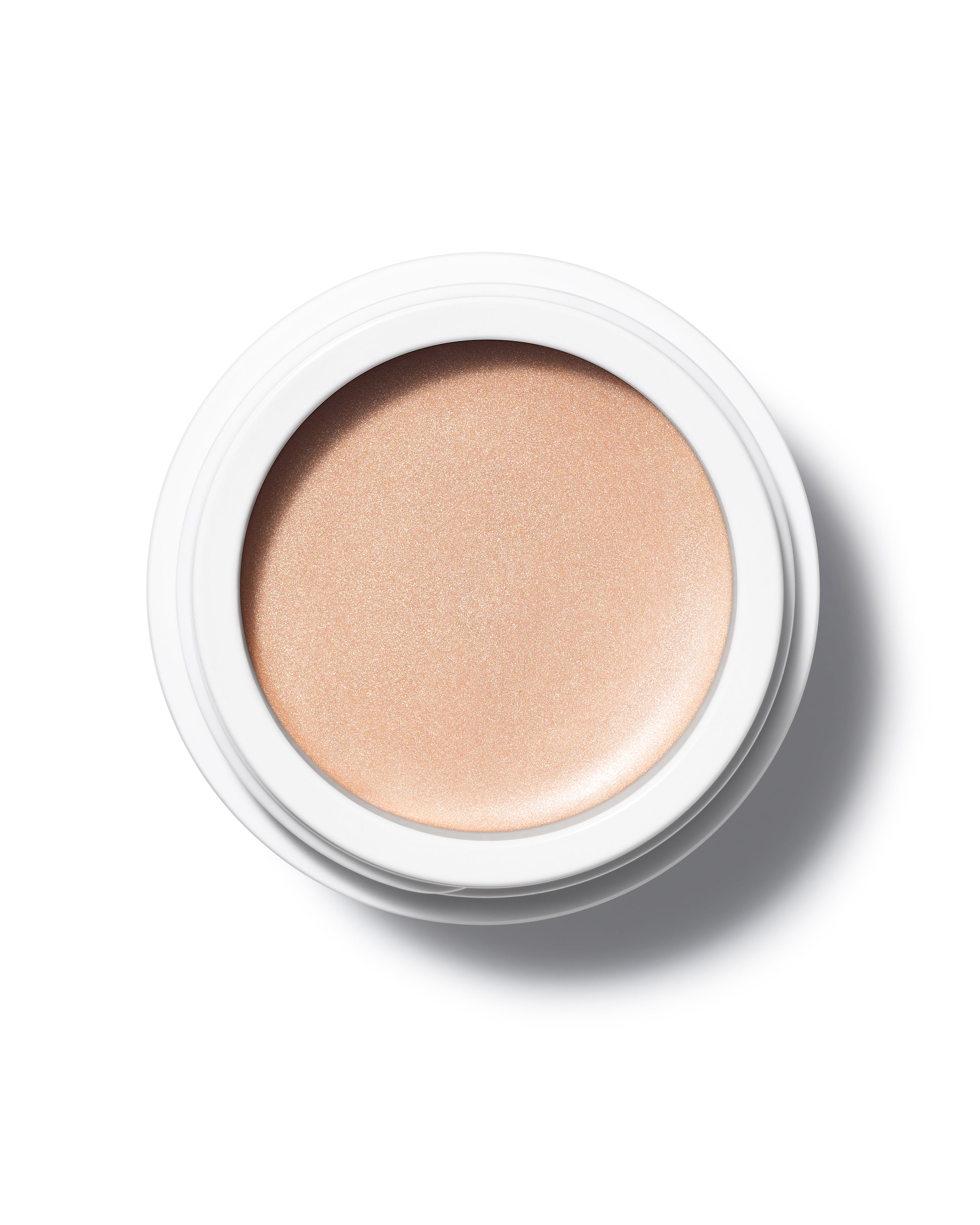 Soft neutral golden tones of multi use natural and organic highlighter for all skins in minimalist white pots from Swedish make up brand Manasi7