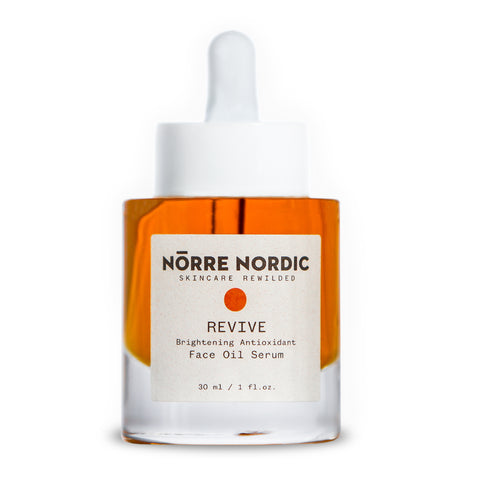 Brightening, nourishing & antioxidant rich facial oil made by hand from wild grown Finnish plants in small batches. Sustainable skincare