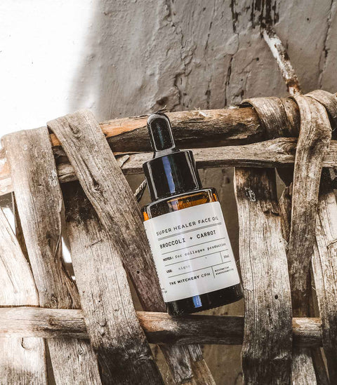 Super healing broccoli & carrot facial oil