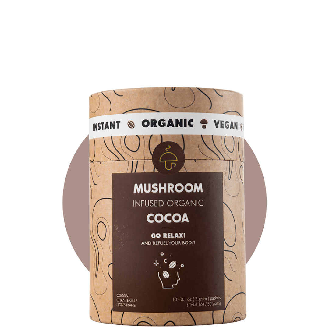 Go Relax: Cocoa with Reishi and Chanterelle