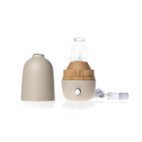 Stylish beige essential oil diffuser, ideal to use in the bathroom at your desk or bedroom. using Venturi method for best effects.