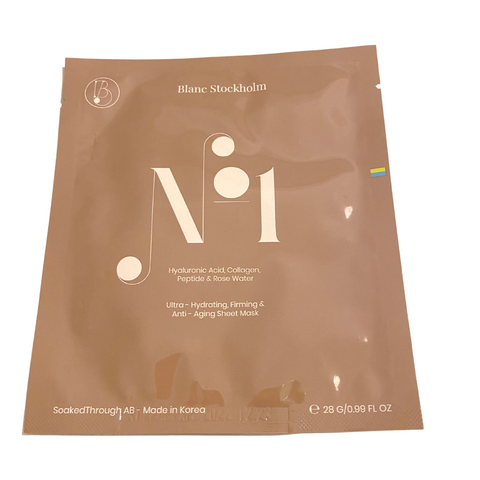 Blanc Stockholm sheet mask created with Korean skincare experts for this Swedish skincare brand (8539913519409)