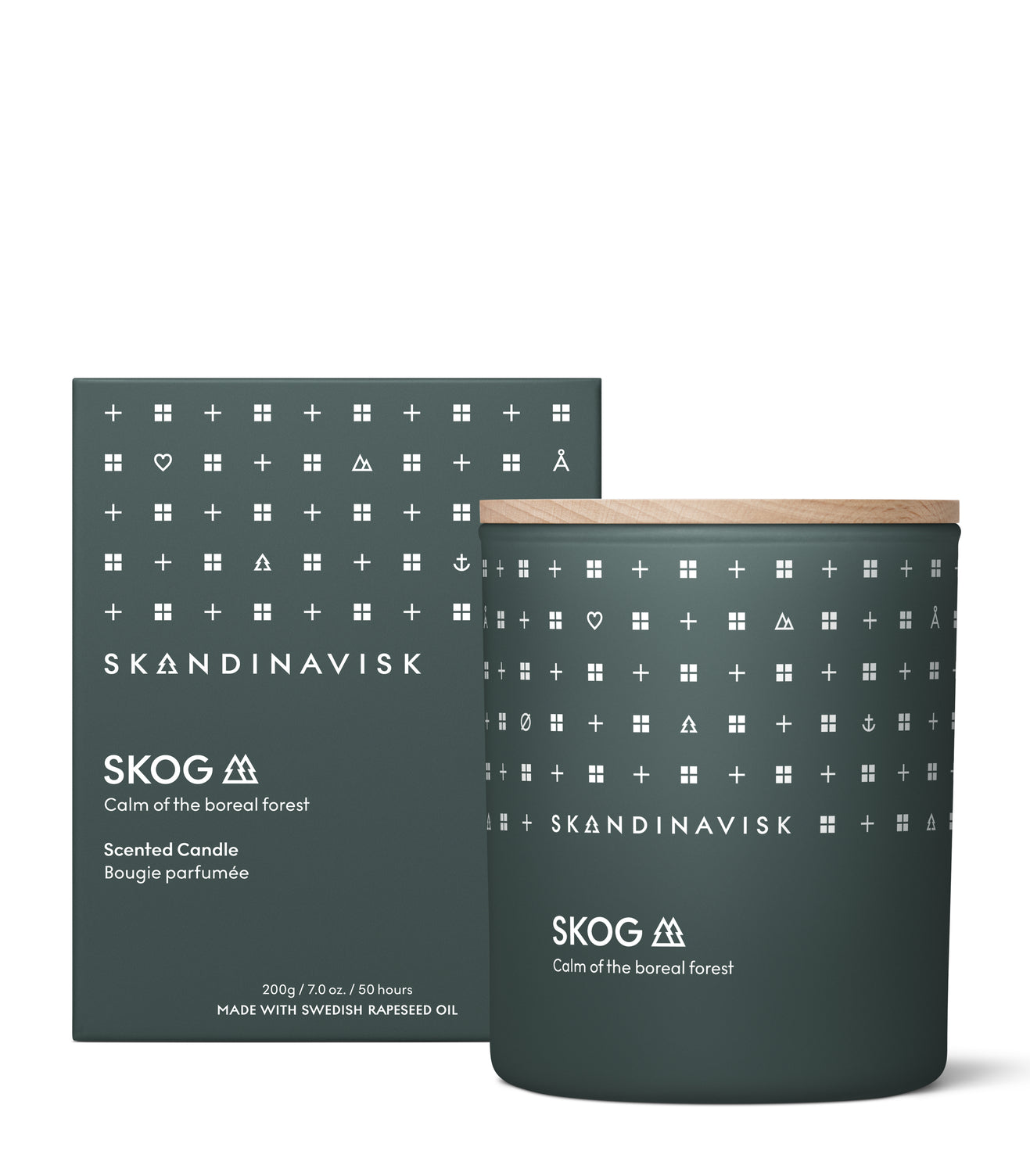 Scented candle : Skog