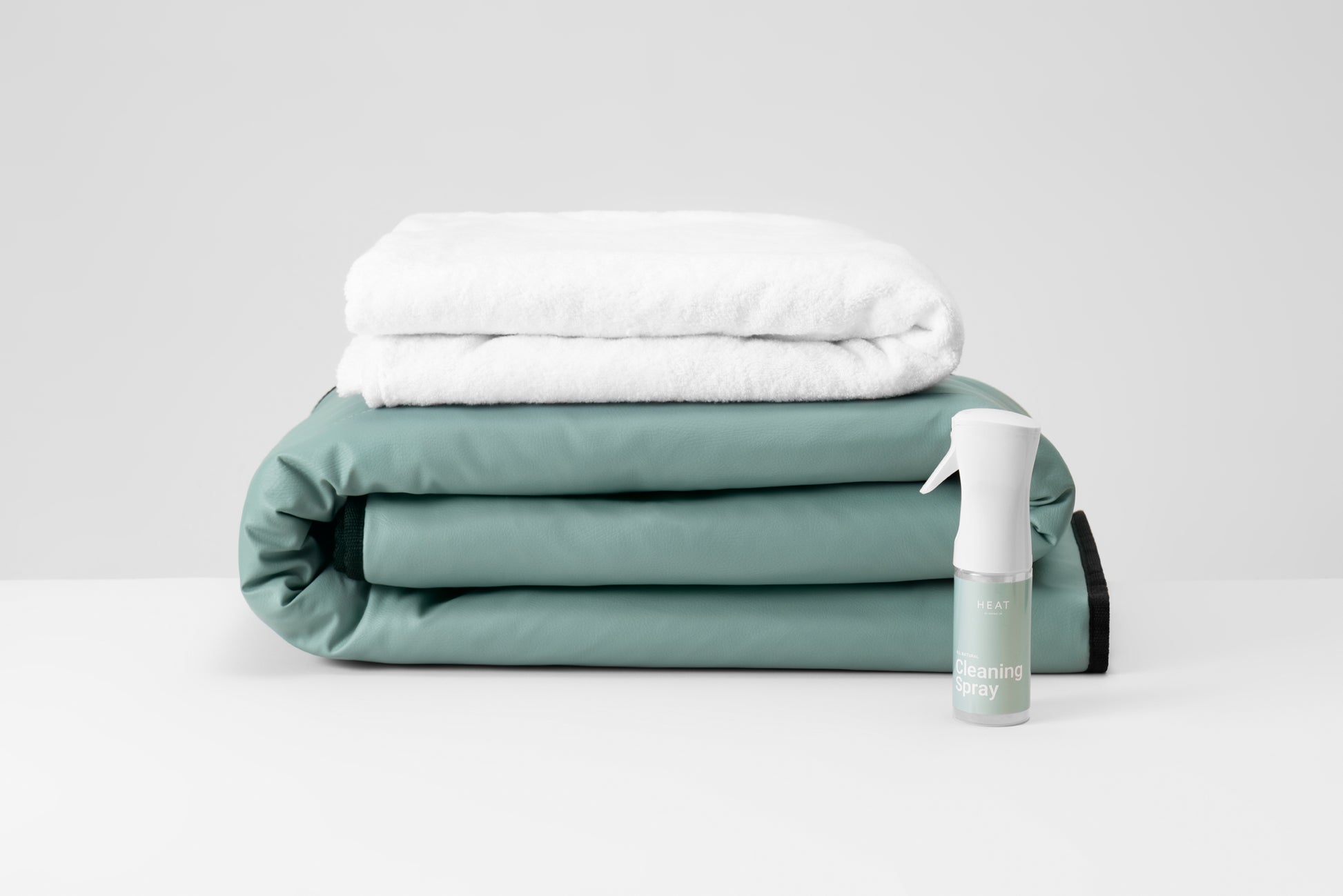 Cotton insert and pillow to infra-red sauna blanket