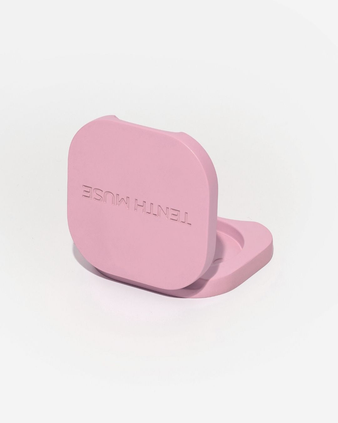 Refillable Vessel: Pink Suede