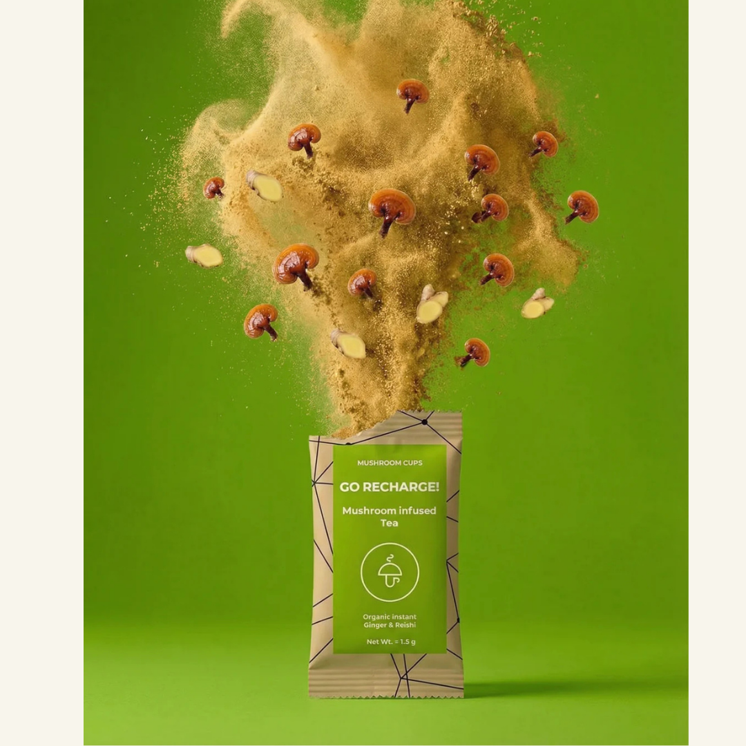 Active Digest: Ginger tea with Reishi