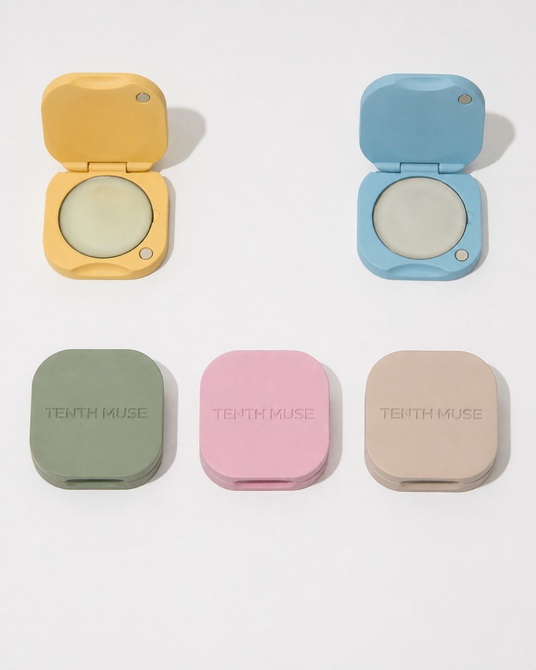 Refillable solid perfume vessel and perfume balm bundle