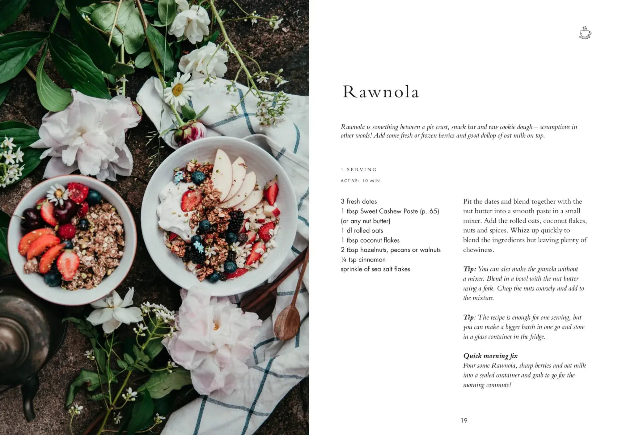 Wonderful Morning recipe book