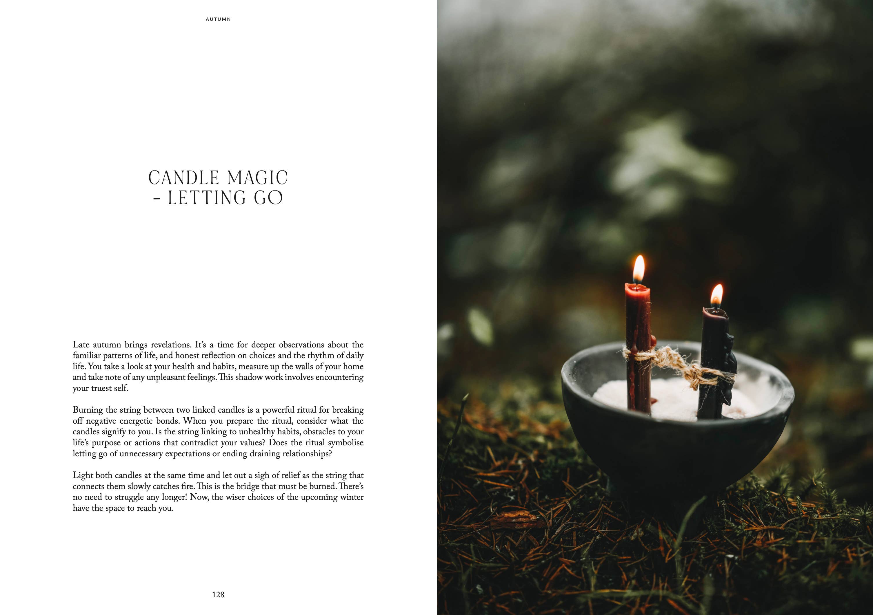 Celebrate the magic of the seasons, nature, traditions and spells in the Nordic Magic, a hard backed book with beautiful photography from Cozy Publishing.