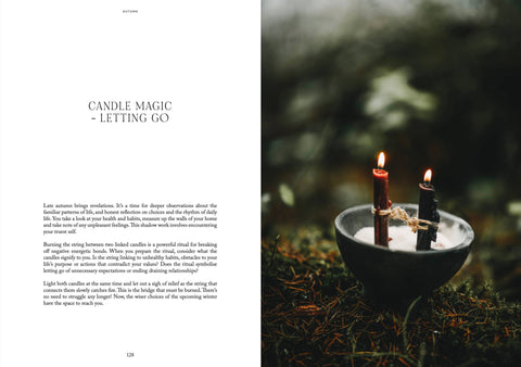 Celebrate the magic of the seasons, nature, traditions and spells in the Nordic Magic, a hard backed book with beautiful photography from Cozy Publishing.