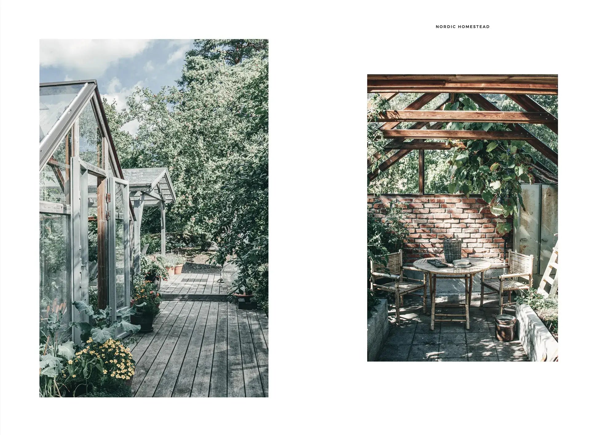 Hardcover book celebrating living close to nature on the Nordic Homestead with beautiful photography of Finnish life, by Cozy Publishing.