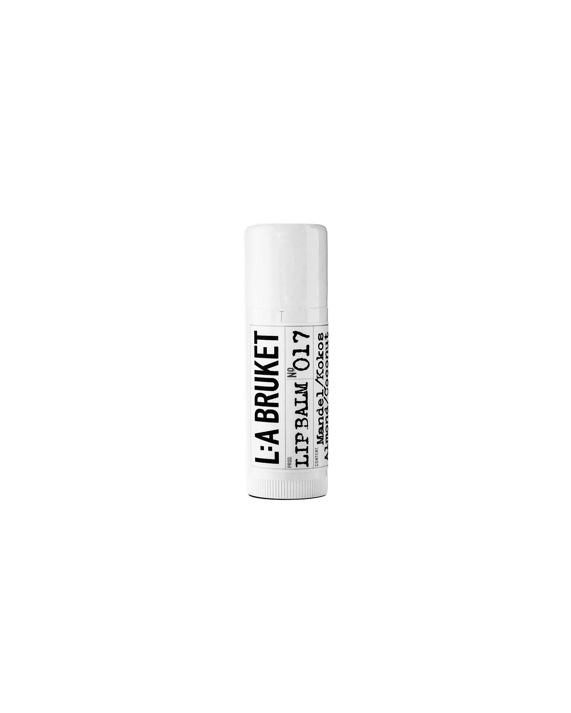 All natural, organic and vegan large sized Lip Balm with almond and coconut oil from Sweden's West Coast by the best selling L:A Bruket (8514679603505)