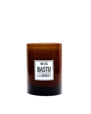 All natural, organic and vegan candle in amber glass with the cypress scent of Hinoki from the best of Sweden's coastal home fragrance brand, L:A Bruket