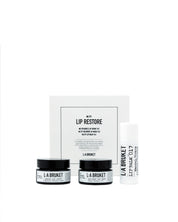 Gift set of all natural, organic and vegan lip care with lip scrub, mask & balm from the best of Sweden's coastal beauty brand, L:A Bruket (8514701623601)