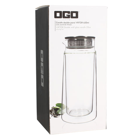 A great gift for the health conscious is to enjoy healthy infusions and cold brew tea with a Borosilicate glass carafe with stainless steel filter in the lid for the best flavour and benefits. Stylish and easy to clean carafe from Ogo Living.