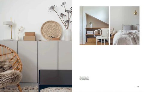 Enjoy Nordic tones and the beauty of Nordic living in the Nordic Interior Book from Cozy Publishing.