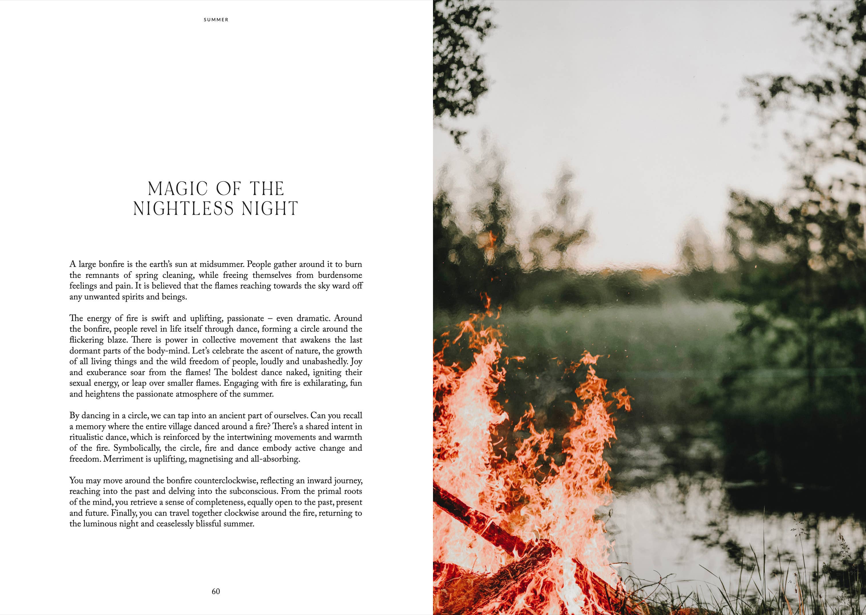 Celebrate the magic of the seasons, nature, traditions and spells in the Nordic Magic, a hard backed book with beautiful photography from Cozy Publishing.