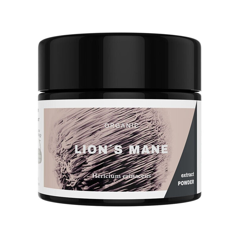 High bioavailable lions mane mushroom extract from Finland from only the fruiting bodies, for when you need to increase your focus