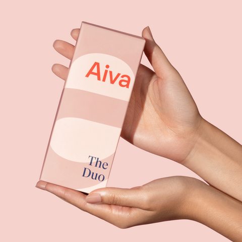 The Duo from Aiva The Cream and The Oil Giftset multi purpose skincare with carefully blended organic Nordic plant extracts