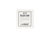 All natural, organic and vegan candle in amber glass with the woody scent Black Oak, from the best of Sweden's coastal home fragrance brand, L:A Bruket