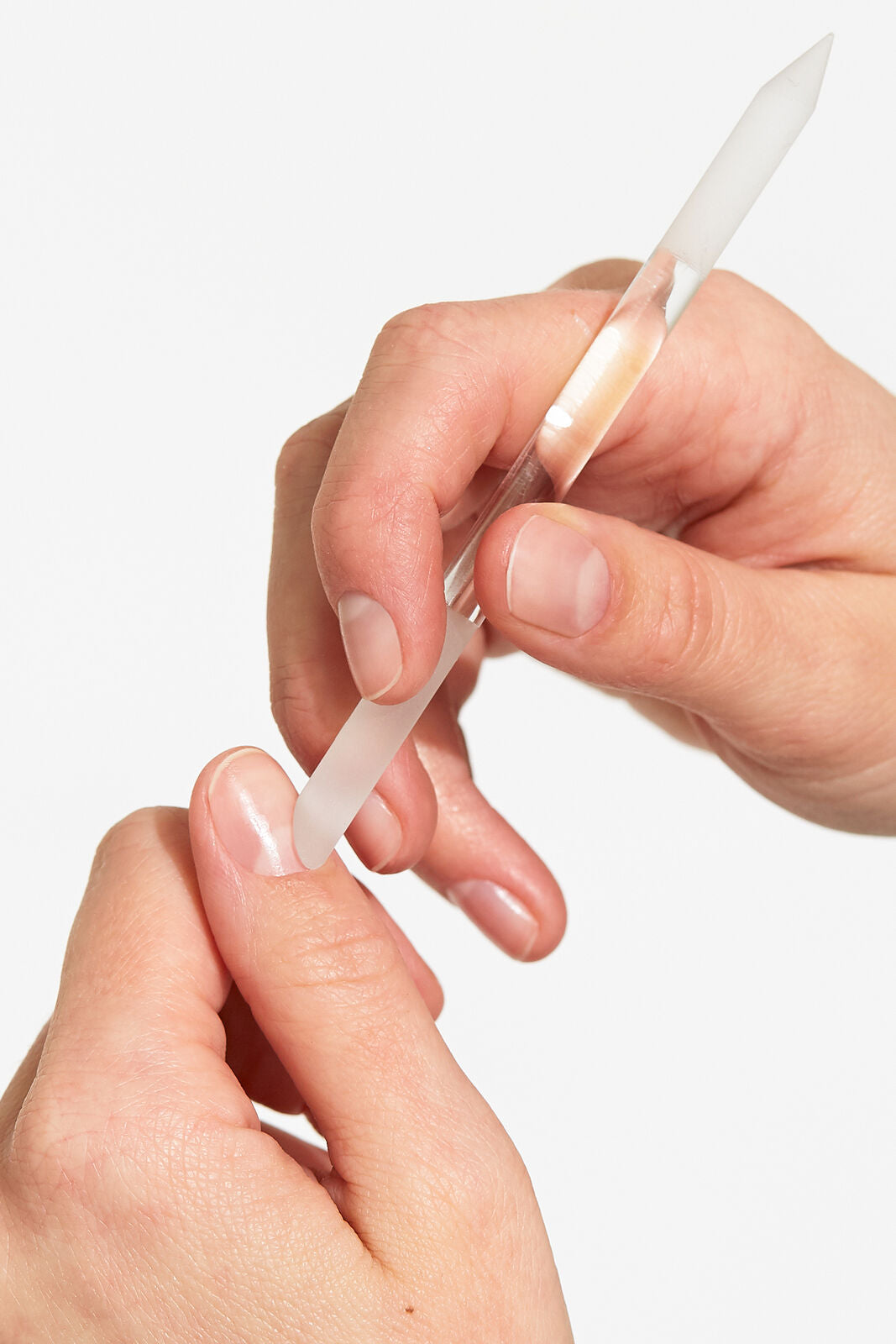 Glass cuticle pusher