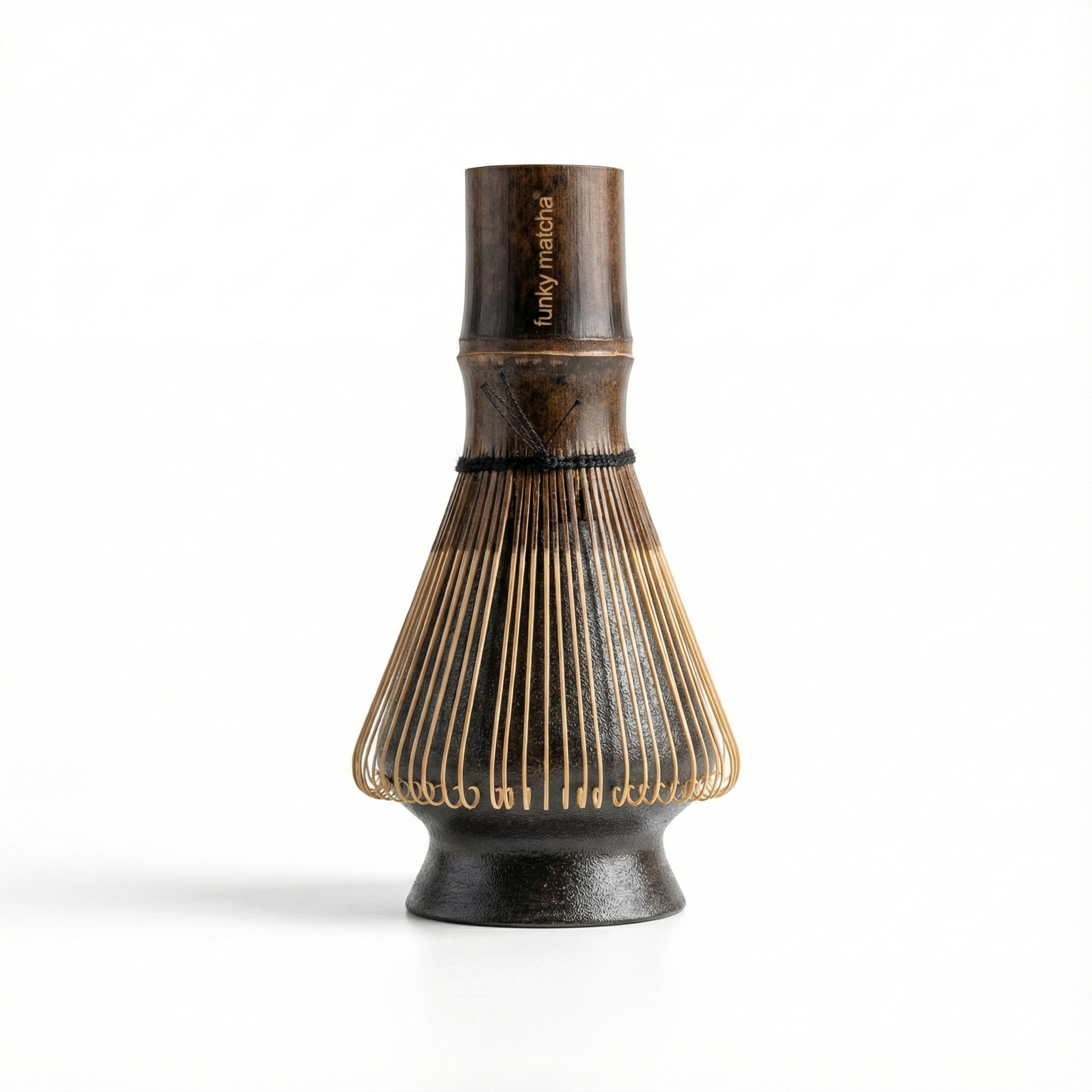 Ceramic Whisk Holder: Dark Grey