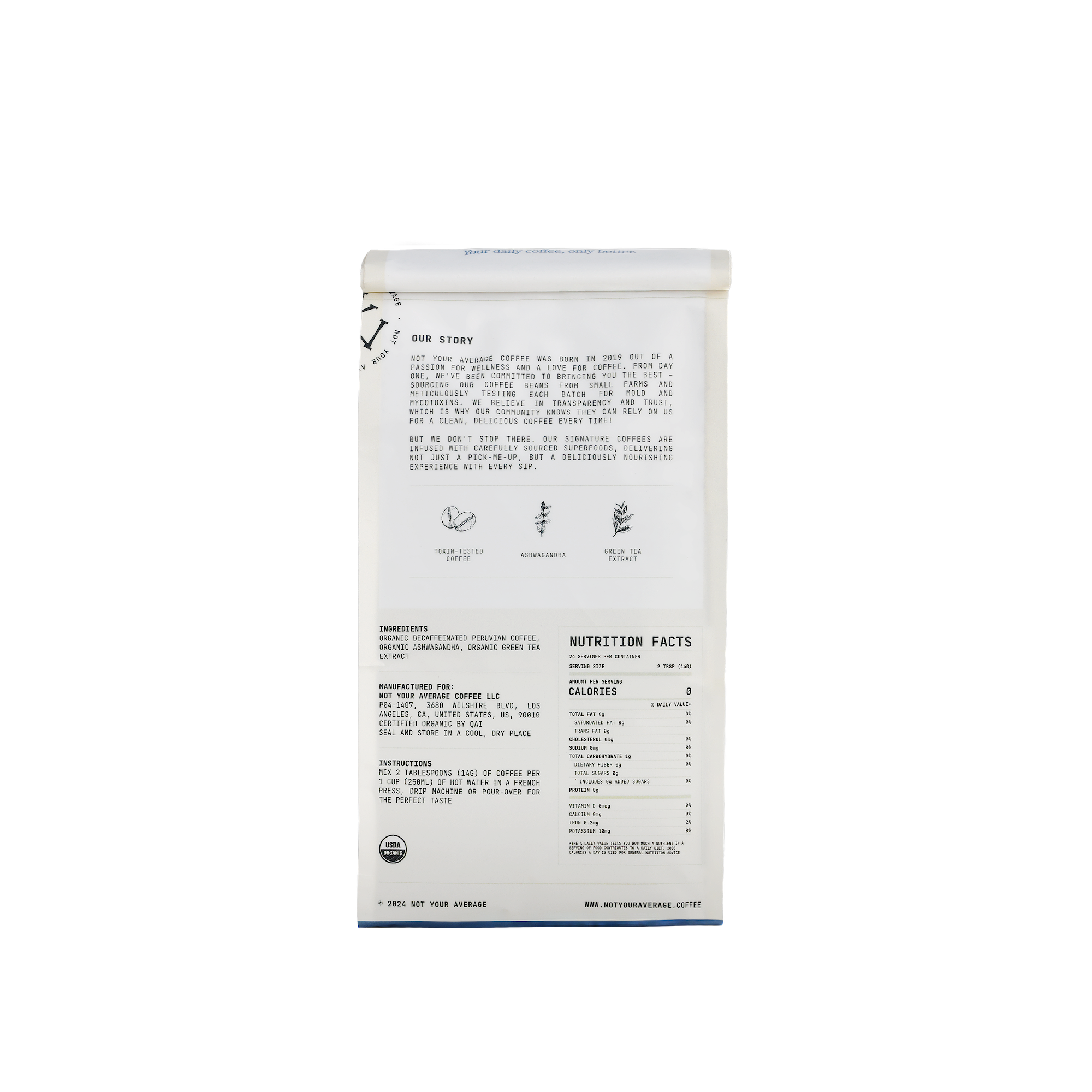 Bedtime superfood kaffe