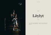 Löylyt meaning steam is celebrated in  this hardcover gift book  of the sauna with stunning photography of the Finnish nature, by Cozy Publishing.