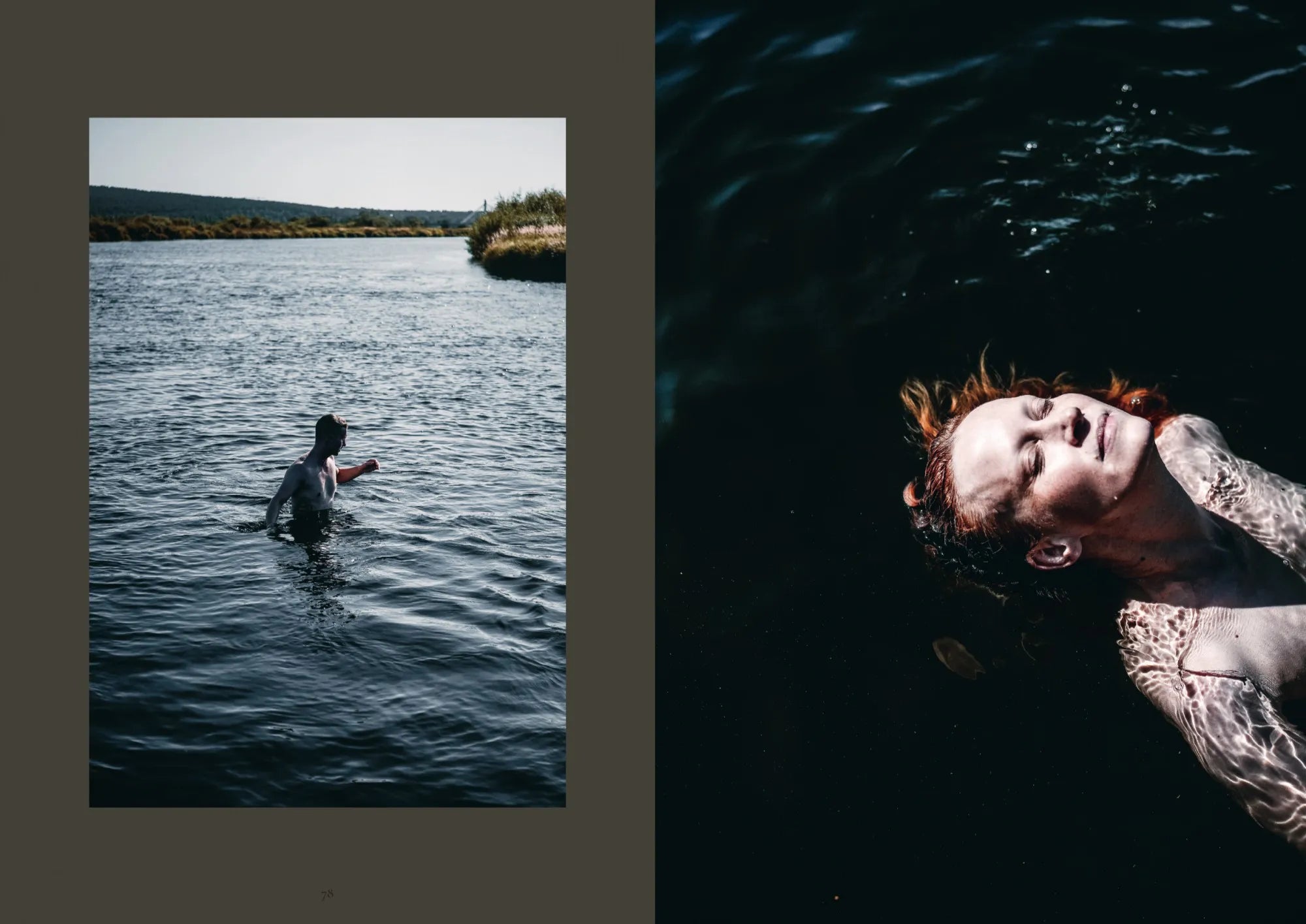 Hardcover book celebrating the sauna experience with stunning photography of the Finnish nature in the Sauna book by Cozy Publishing.