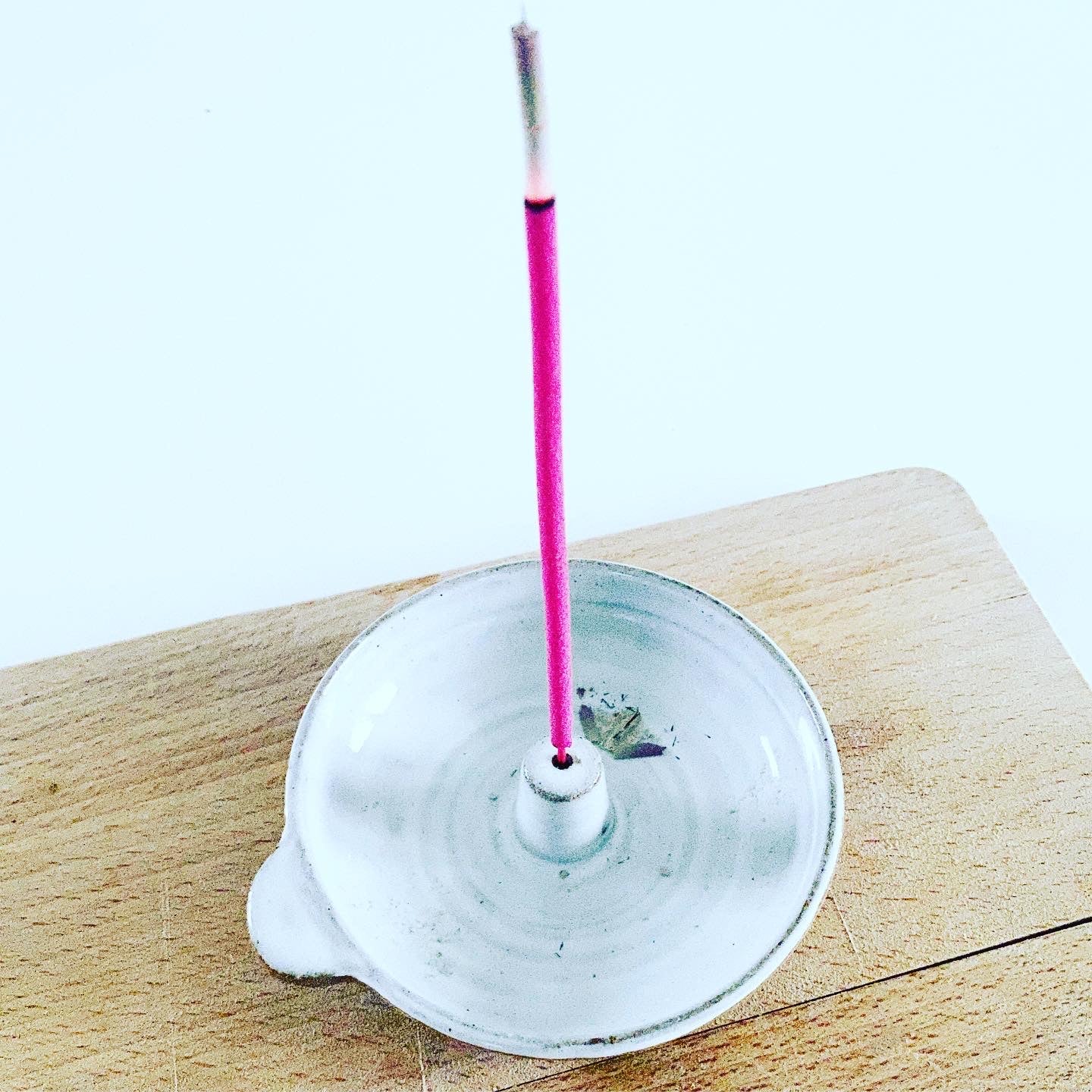 Ceramic incense holder