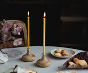 Oak candle stick