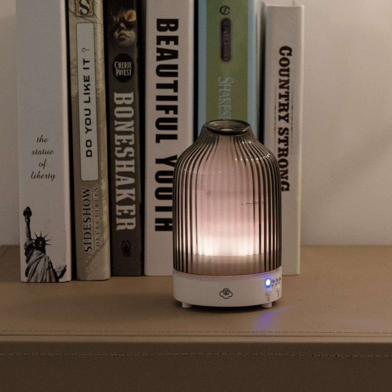Ultrasonic aroma diffuser : Fountain grey