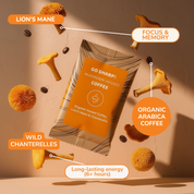Go Sharp: Lions Mane and Chanterelle coffee