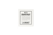 All natural, organic and vegan candle in amber glass with the clean citrus scent of Grapefruit, from the best of Sweden's coastal home fragrance brand, L:A Bruket