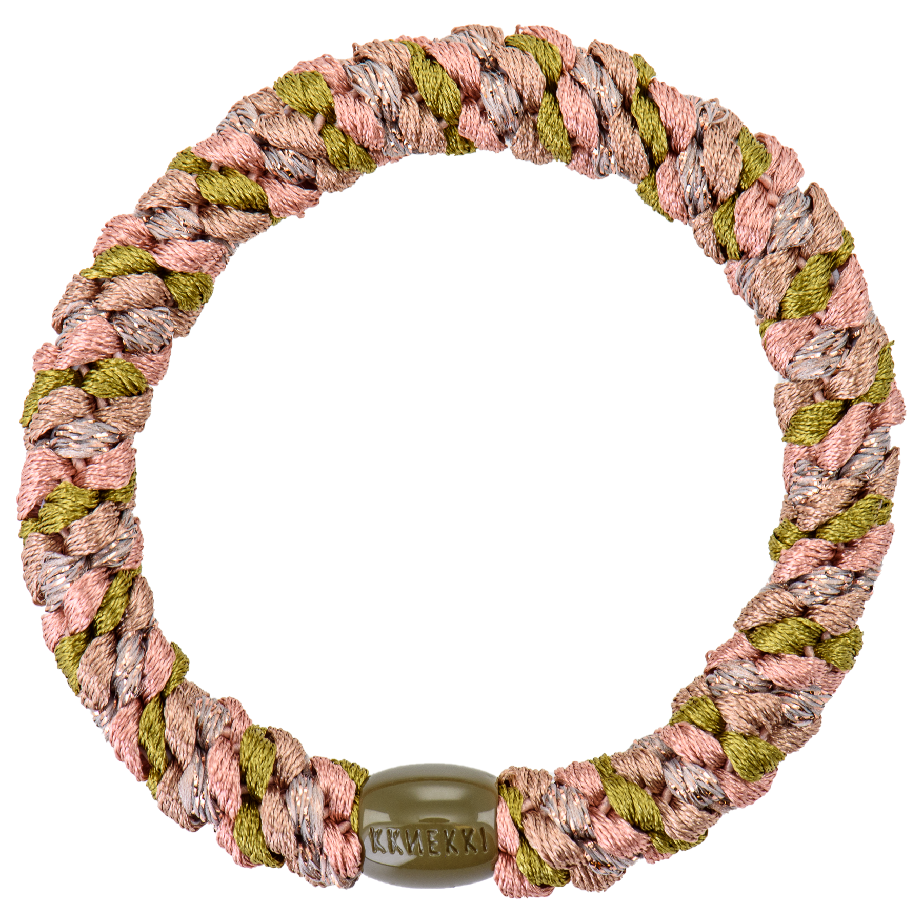 Hair ties : glitter mix tones