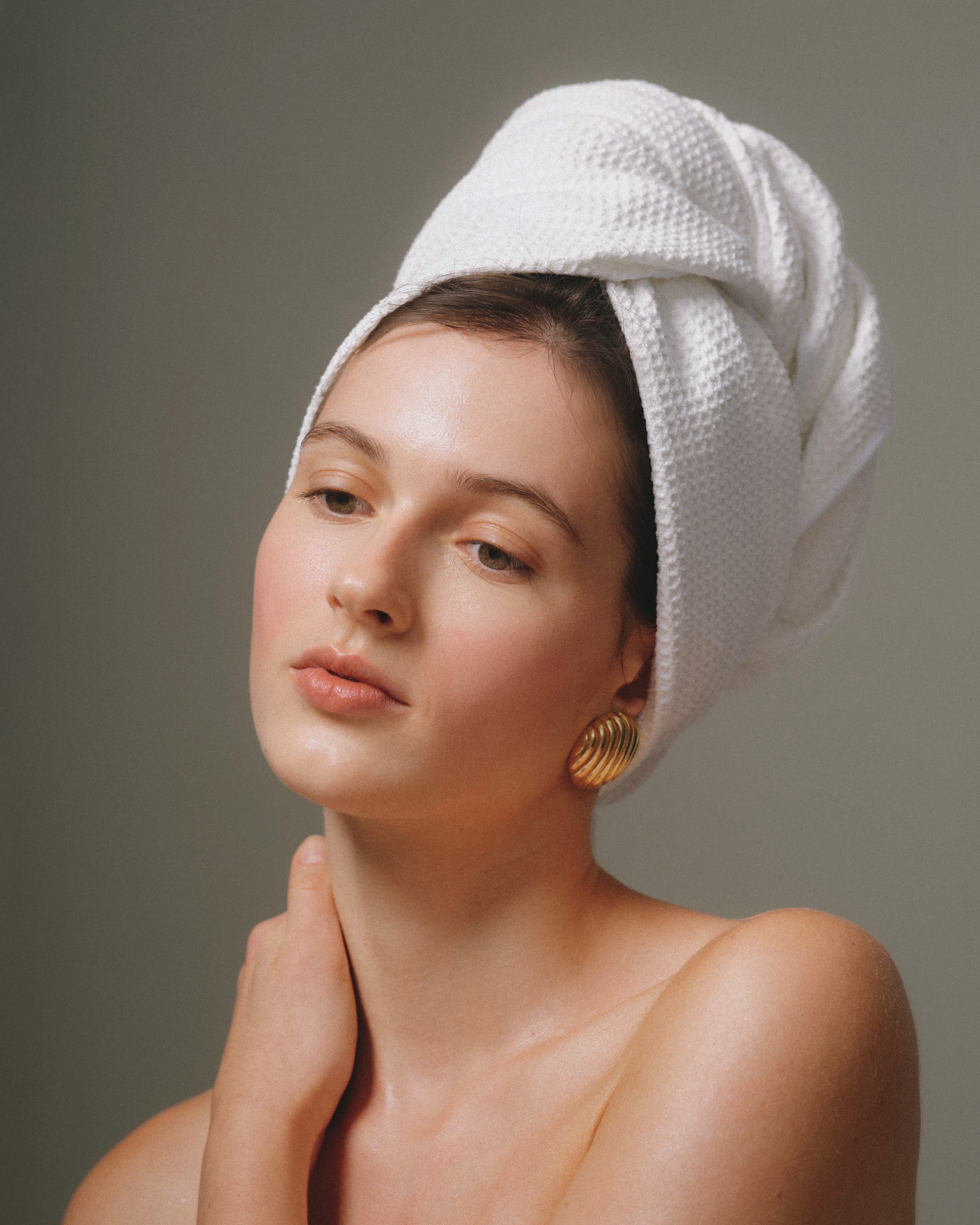 The Hair Hug towel