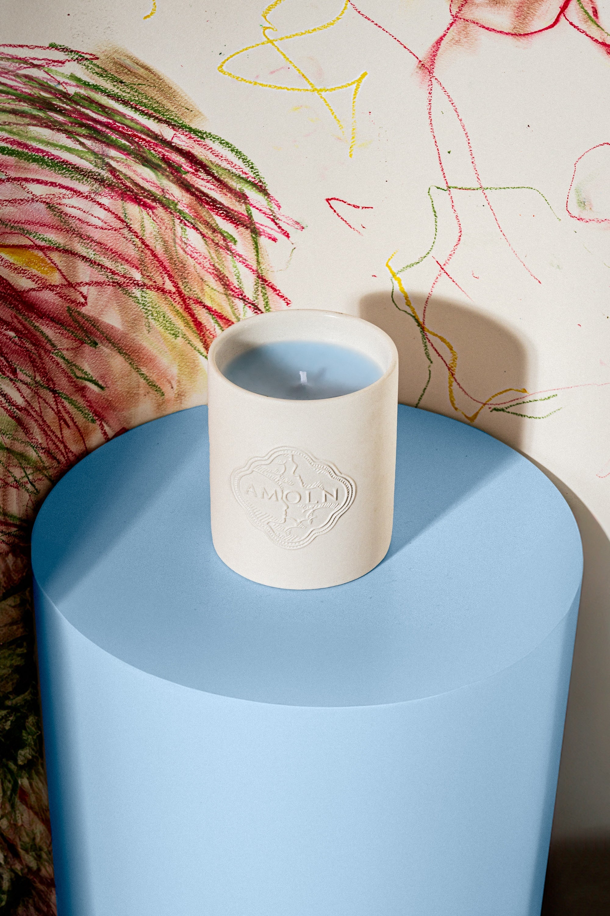 Scented candle : The white collection