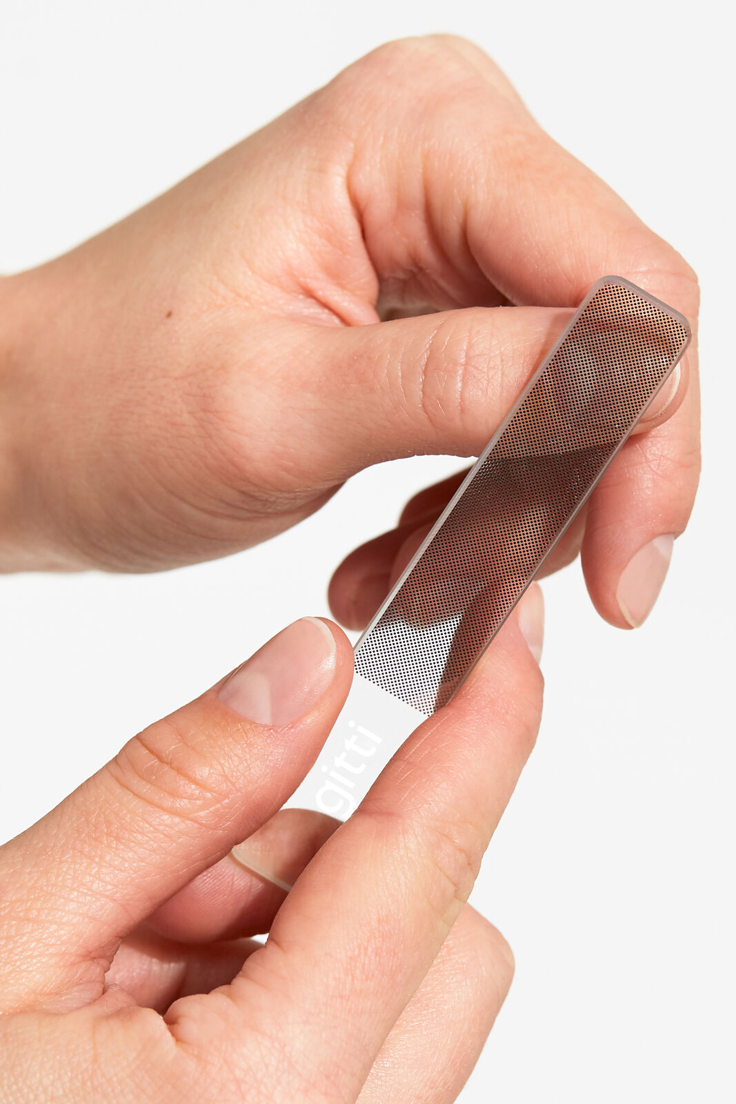 Glass nail buffer