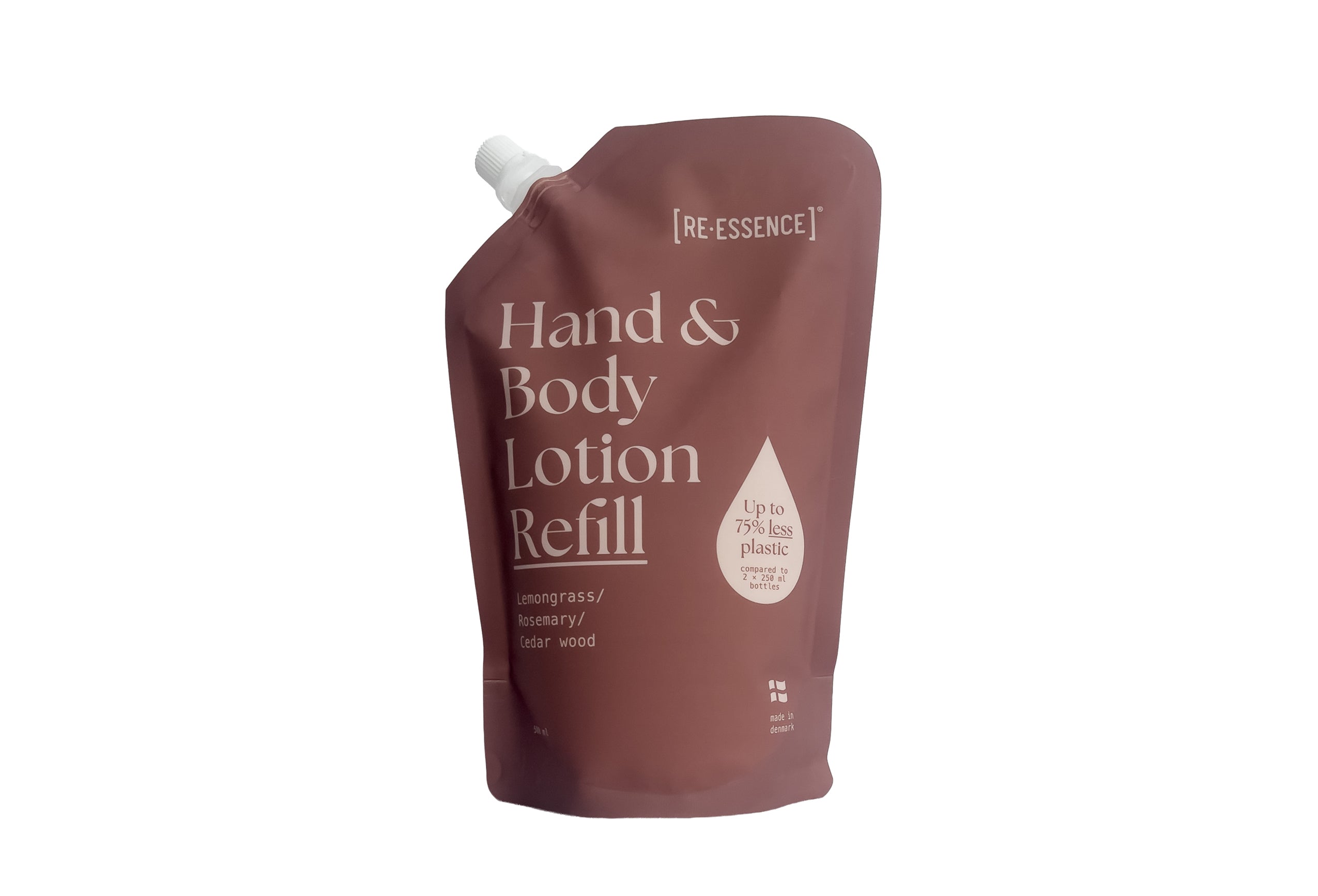 Hand and body lotion refill : Lemongrass Rosemary Cedar